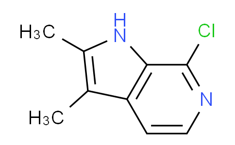 CAS No. 874013-98-6, 7-Chloro-2,3-dimethyl-1H-pyrrolo[2,3-c]pyridine