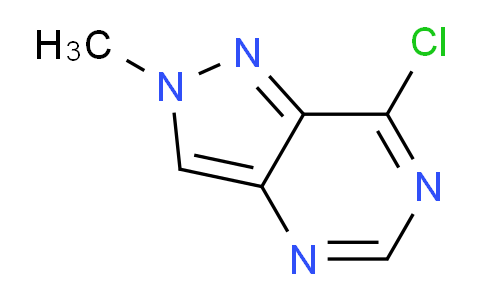 CAS No. 923282-41-1, 7-Chloro-2-methyl-2H-pyrazolo[4,3-d]pyrimidine