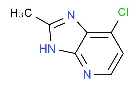CAS No. 1086423-62-2, 7-Chloro-2-methyl-3H-imidazo[4,5-b]pyridine