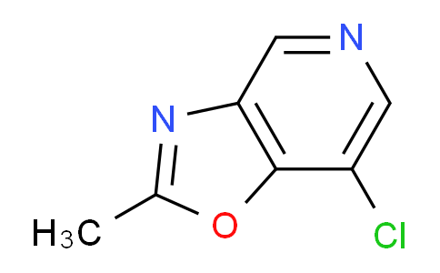 CAS No. 1823953-50-9, 7-Chloro-2-methyloxazolo[4,5-c]pyridine