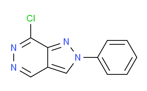 CAS No. 1181458-79-6, 7-Chloro-2-phenyl-2H-pyrazolo[3,4-d]pyridazine