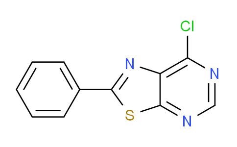 CAS No. 1283147-46-5, 7-Chloro-2-phenylthiazolo[5,4-d]pyrimidine
