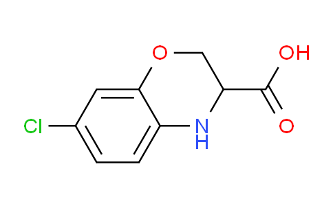 CAS No. 1214042-60-0, 7-Chloro-3,4-dihydro-2H-benzo[b][1,4]oxazine-3-carboxylic acid