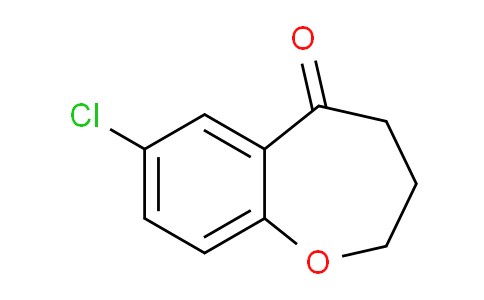 CAS No. 55579-90-3, 7-Chloro-3,4-dihydrobenzo[b]oxepin-5(2H)-one