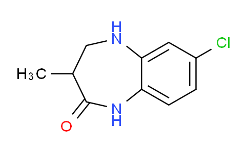 CAS No. 54028-75-0, 7-Chloro-3-methyl-4,5-dihydro-1H-benzo[b][1,4]diazepin-2(3H)-one