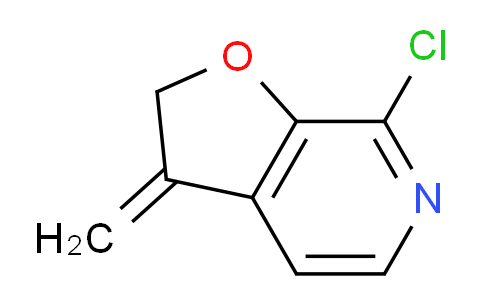 CAS No. 174469-14-8, 7-Chloro-3-methylene-2,3-dihydrofuro[2,3-c]pyridine
