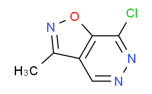 CAS No. 106584-76-3, 7-Chloro-3-methylisoxazolo[4,5-d]pyridazine