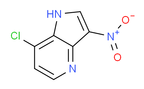 CAS No. 1116136-68-5, 7-Chloro-3-nitro-1H-pyrrolo[3,2-b]pyridine