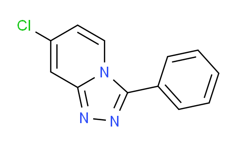 CAS No. 1258542-87-8, 7-Chloro-3-phenyl-[1,2,4]triazolo[4,3-a]pyridine