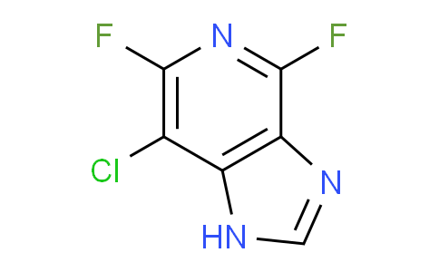 CAS No. 405230-96-8, 7-Chloro-4,6-difluoro-1H-imidazo[4,5-c]pyridine