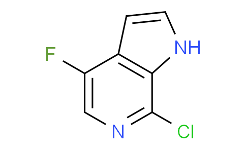 CAS No. 357263-69-5, 7-Chloro-4-fluoro-1H-pyrrolo[2,3-c]pyridine