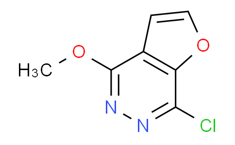 CAS No. 14757-87-0, 7-Chloro-4-methoxyfuro[2,3-d]pyridazine