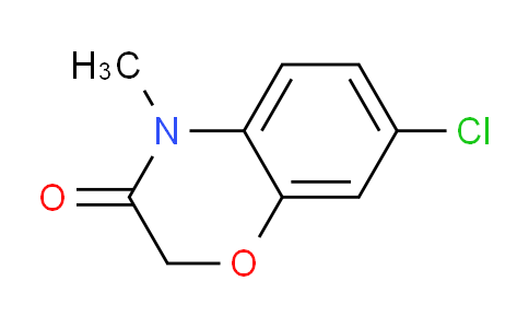 CAS No. 1508393-11-0, 7-Chloro-4-methyl-2H-1,4-benzoxazin-3-one
