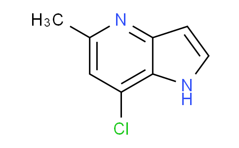CAS No. 1082208-17-0, 7-Chloro-5-methyl-1H-pyrrolo[3,2-b]pyridine