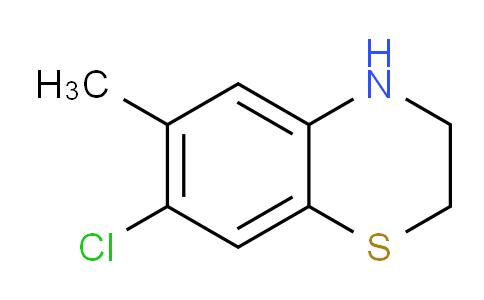 CAS No. 1350475-41-0, 7-Chloro-6-methyl-3,4-dihydro-2H-benzo[b][1,4]thiazine