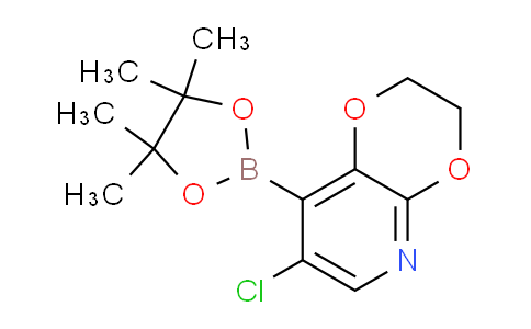 CAS No. 2096998-38-6, 7-Chloro-8-(4,4,5,5-tetramethyl-1,3,2-dioxaborolan-2-yl)-2,3-dihydro-[1,4]dioxino[2,3-b]pyridine
