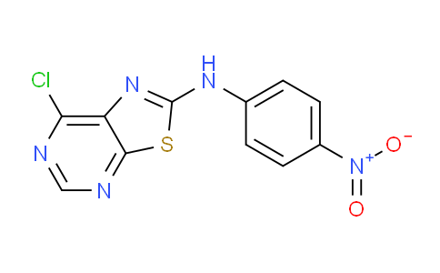 CAS No. 871266-83-0, 7-Chloro-N-(4-nitrophenyl)thiazolo[5,4-d]pyrimidin-2-amine
