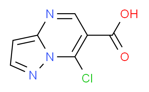CAS No. 1026818-88-1, 7-Chloropyrazolo[1,5-a]pyrimidine-6-carboxylic acid