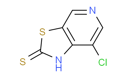 CAS No. 1379324-96-5, 7-Chlorothiazolo[5,4-c]pyridine-2(1H)-thione