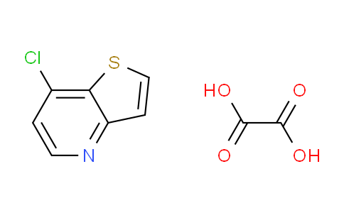 CAS No. 1187830-60-9, 7-Chlorothieno[3,2-b]pyridine oxalate