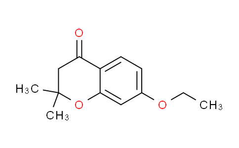 CAS No. 76348-94-2, 7-Ethoxy-2,2-dimethylchroman-4-one