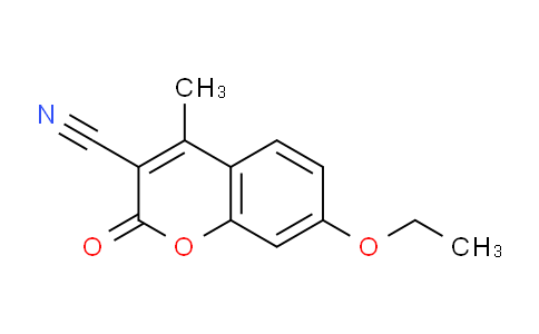 CAS No. 1021267-52-6, 7-Ethoxy-4-methyl-2-oxo-2H-chromene-3-carbonitrile