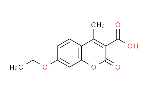 CAS No. 1361004-06-9, 7-Ethoxy-4-methyl-2-oxo-2H-chromene-3-carboxylic acid