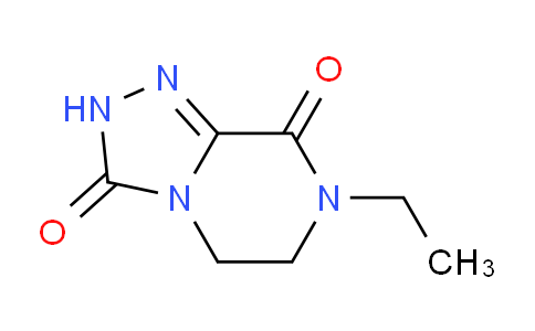 CAS No. 1610377-10-0, 7-Ethyl-6,7-dihydro-[1,2,4]triazolo[4,3-a]pyrazine-3,8(2H,5H)-dione
