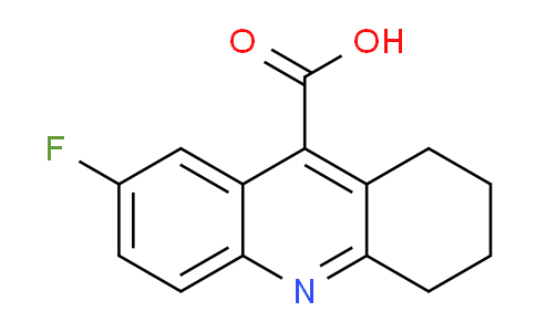 CAS No. 727-74-2, 7-Fluoro-1,2,3,4-tetrahydroacridine-9-carboxylic acid