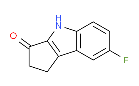 CAS No. 1245569-70-3, 7-Fluoro-1,2-dihydrocyclopenta[b]indol-3(4H)-one