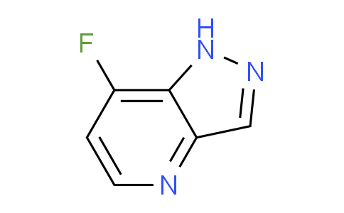 CAS No. 1378820-30-4, 7-Fluoro-1H-pyrazolo[4,3-b]pyridine