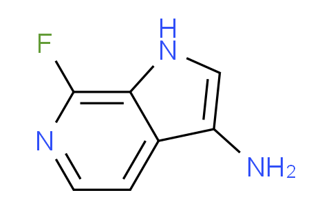 CAS No. 1190322-29-2, 7-Fluoro-1H-pyrrolo[2,3-c]pyridin-3-amine