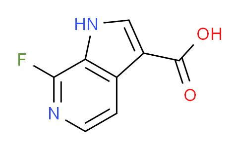 CAS No. 1067193-35-4, 7-Fluoro-1H-pyrrolo[2,3-c]pyridine-3-carboxylic acid