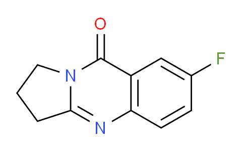 CAS No. 380638-36-8, 7-Fluoro-2,3-dihydropyrrolo[2,1-b]quinazolin-9(1H)-one