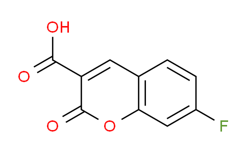 CAS No. 1353870-09-3, 7-Fluoro-2-oxo-2H-chromene-3-carboxylic acid