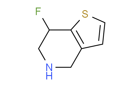 CAS No. 1391733-81-5, 7-Fluoro-4,5,6,7-tetrahydrothieno[3,2-c]pyridine