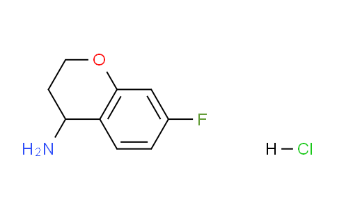CAS No. 191608-21-6, 7-Fluorochroman-4-amine hydrochloride