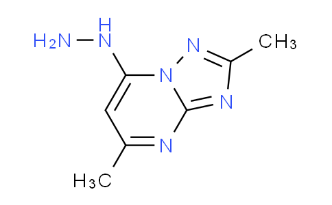 CAS No. 1383626-13-8, 7-Hydrazinyl-2,5-dimethyl-[1,2,4]triazolo[1,5-a]pyrimidine