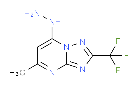 CAS No. 890590-96-2, 7-Hydrazinyl-5-methyl-2-(trifluoromethyl)-[1,2,4]triazolo[1,5-a]pyrimidine