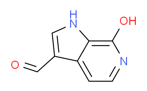 CAS No. 1190314-56-7, 7-Hydroxy-1H-pyrrolo[2,3-c]pyridine-3-carbaldehyde