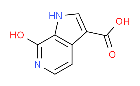 CAS No. 1190317-24-8, 7-Hydroxy-1H-pyrrolo[2,3-c]pyridine-3-carboxylic acid