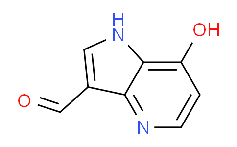 CAS No. 1190319-00-6, 7-Hydroxy-1H-pyrrolo[3,2-b]pyridine-3-carbaldehyde