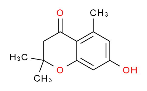 CAS No. 20052-60-2, 7-Hydroxy-2,2,5-trimethyl-2,3-dihydro-4H-chromen-4-one