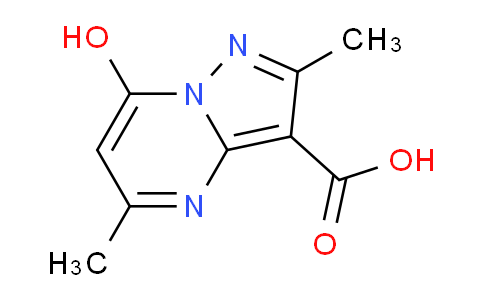 CAS No. 1158262-66-8, 7-Hydroxy-2,5-dimethylpyrazolo[1,5-a]pyrimidine-3-carboxylic acid