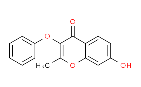 CAS No. 87891-62-1, 7-Hydroxy-2-methyl-3-phenoxy-4H-chromen-4-one
