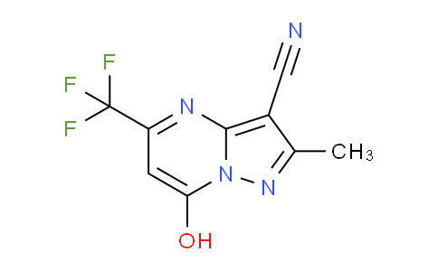 CAS No. 1198475-25-0, 7-Hydroxy-2-methyl-5-(trifluoromethyl)pyrazolo[1,5-a]pyrimidine-3-carbonitrile