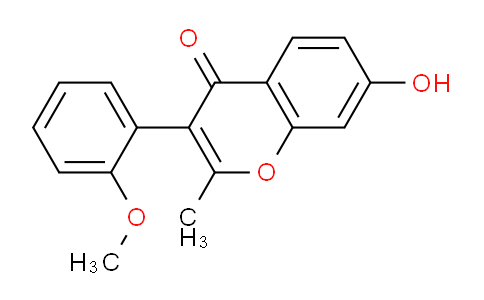 CAS No. 308087-55-0, 7-Hydroxy-3-(2-methoxyphenyl)-2-methyl-4H-chromen-4-one