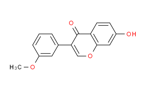 CAS No. 139256-06-7, 7-Hydroxy-3-(3-methoxyphenyl)-4H-chromen-4-one