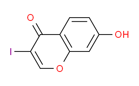 CAS No. 1013634-99-5, 7-Hydroxy-3-iodo-4H-chromen-4-one