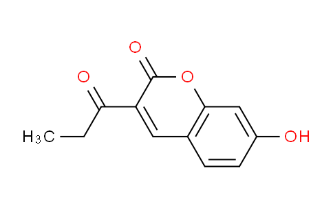 CAS No. 500364-48-7, 7-Hydroxy-3-propionyl-2H-chromen-2-one